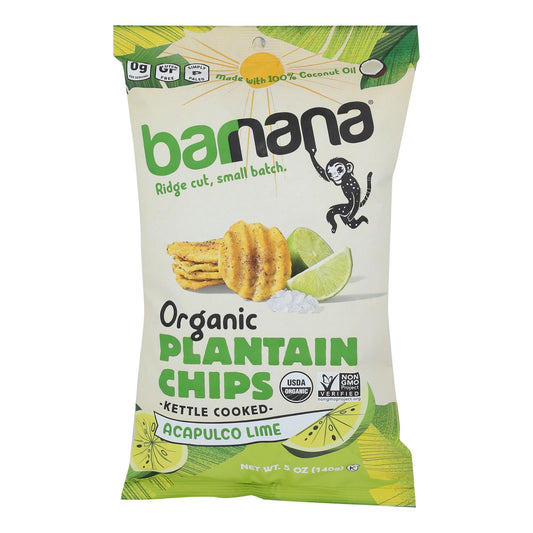 Barnana - Plntn Chips Acaplco Lme - Case of 6-5 Ounce