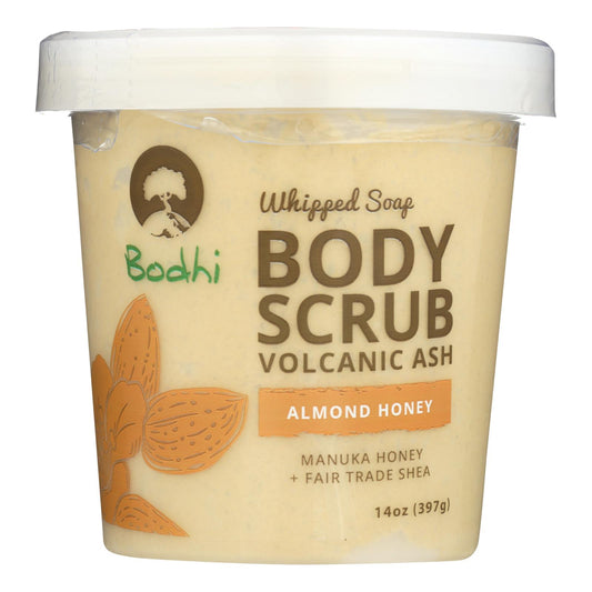 Bodhi - Body Scrub - Almond Honey - Case of 1 - 14 Ounce.