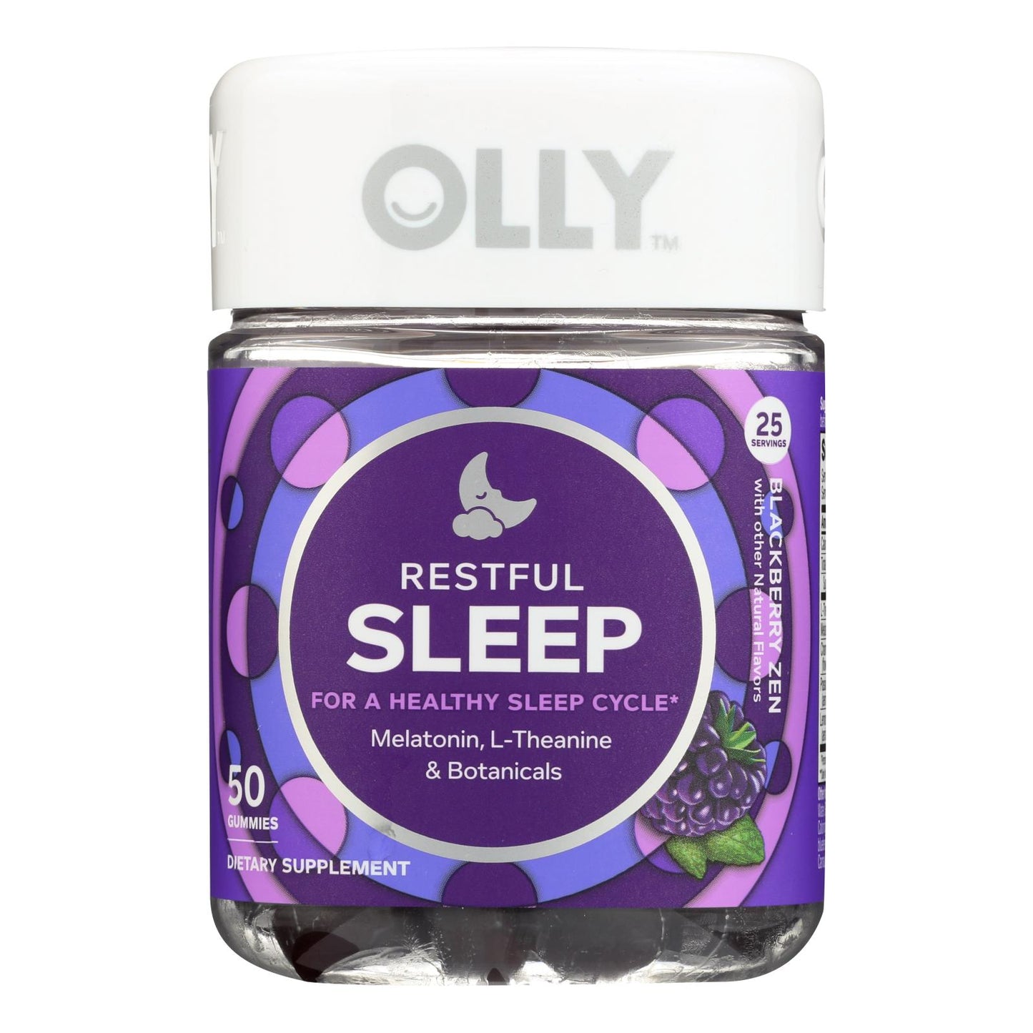 Olly - Supp Restful Sleep Blkbry - 1 Each - 50 Count