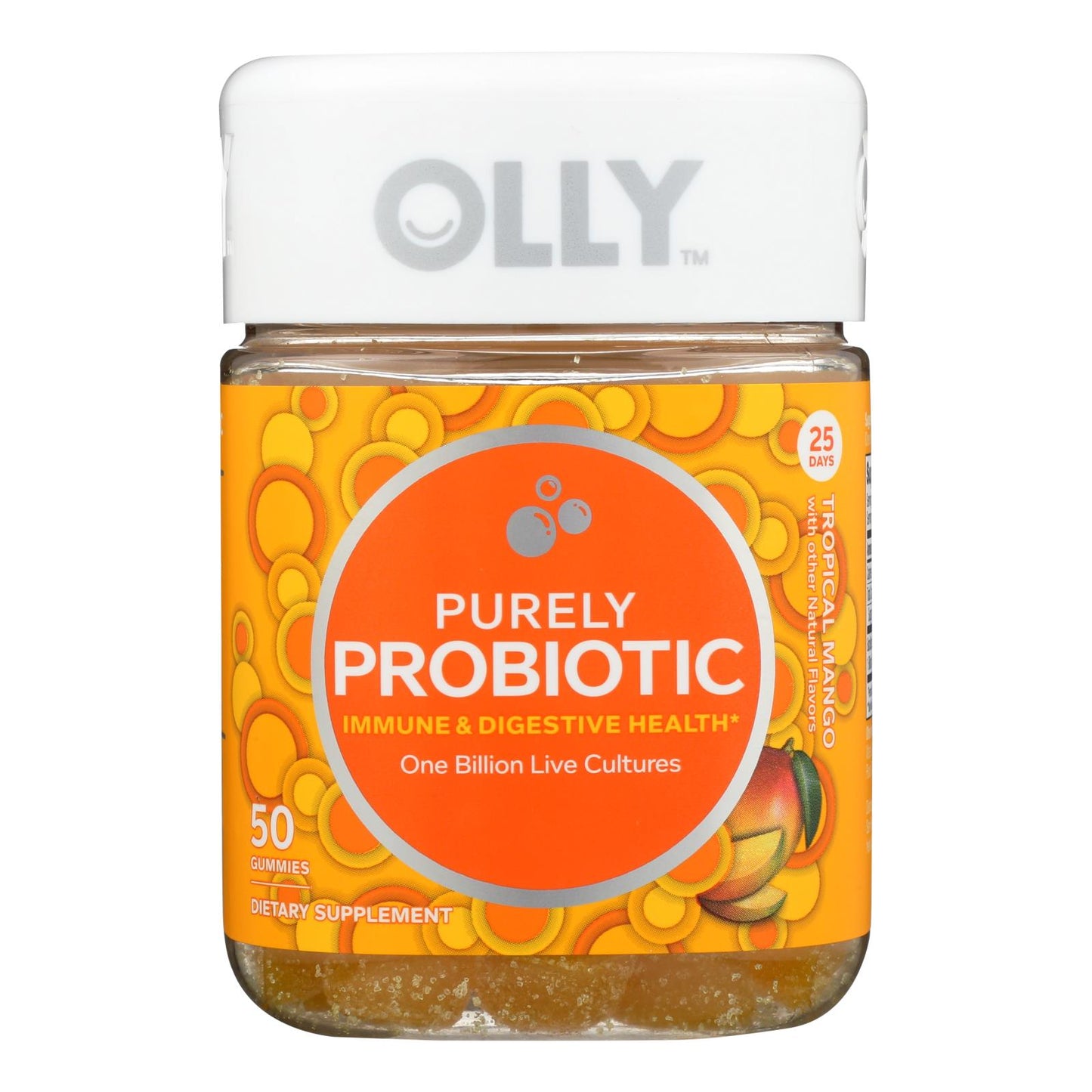 Olly - Supp Probiotic Tropical Mango - 1 Each - 50 Count