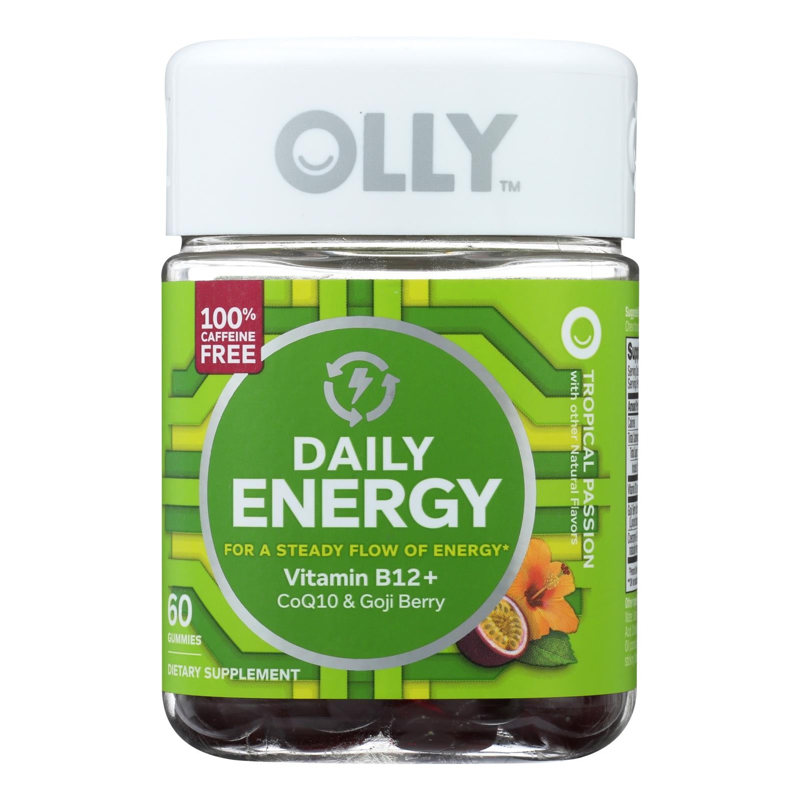 Olly - Daily Energy Gummy Tropic - 60 Count