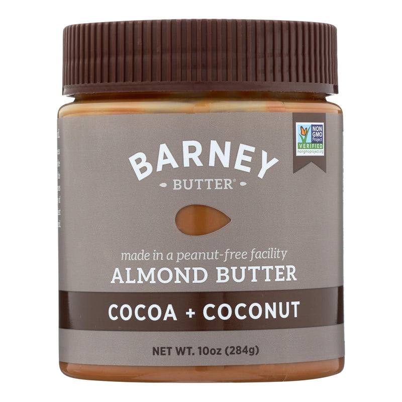 Barney Butter - Almond Butter - Cocoa Coconut - Case of 6 - 10 Ounce.