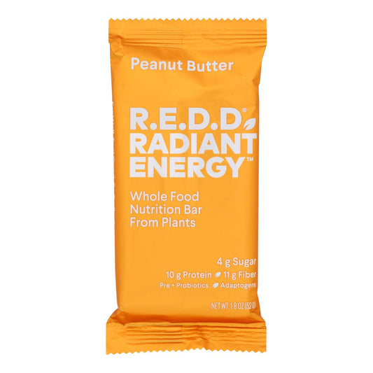 Redd Peanut Butter Energy Bar  - 1 Each - 12 Count