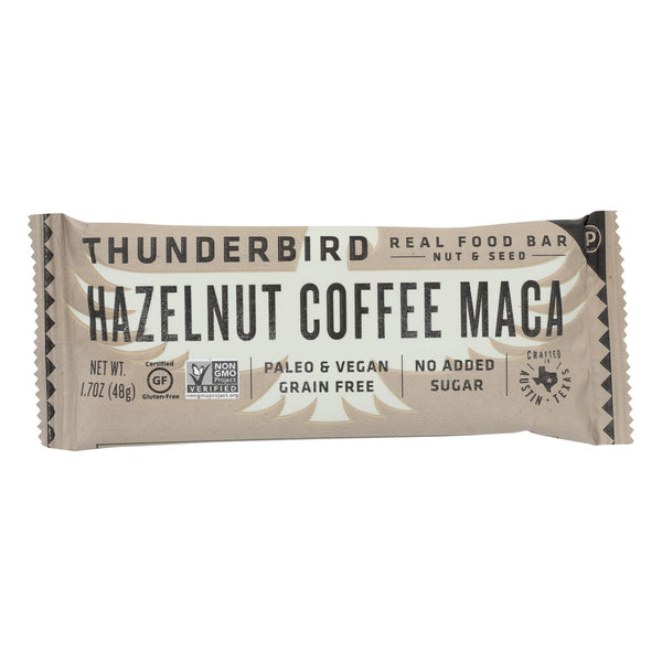 Thunderbird - Bar Hazlnt Coffee Maca - Case of 12-1.7 Ounce