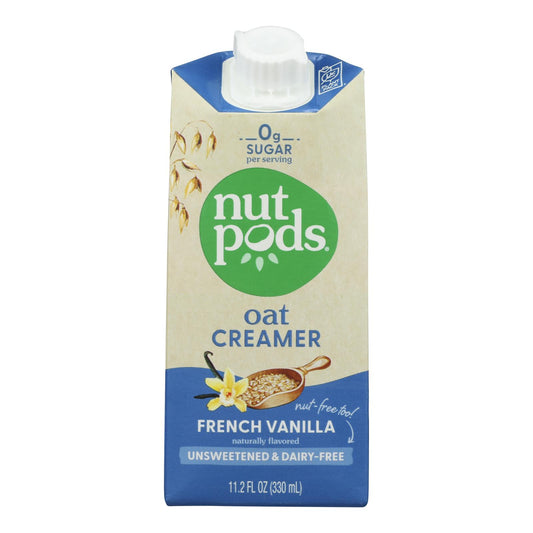 Nutpods - Nd Crmr Oat Unsw Vanilla - Case of 12-11.2 Fluid Ounce