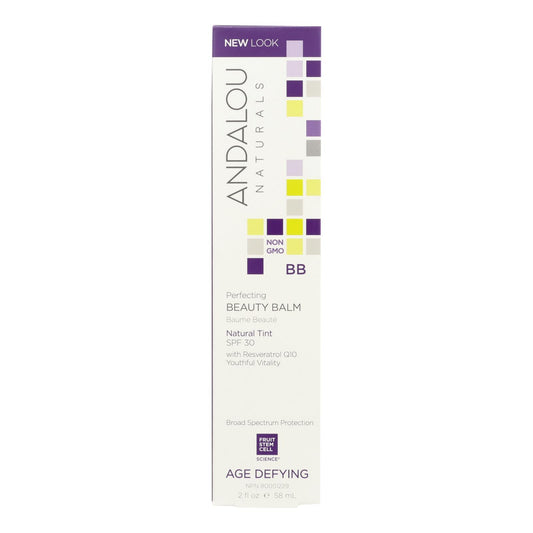 Andalou Naturals Skin Perfecting Beauty Balm - Natural Tint SPF 30 - 2 Ounce