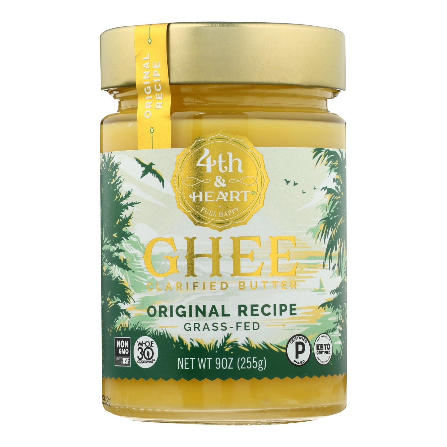 4th and Heart - Ghee Butter - Original - Case of 6 - 9 Ounce.