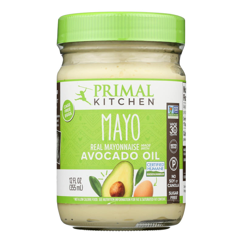 Primal Kitchen Mayo - Avocado Oil - Case of 6 - 12 Fl Ounce.