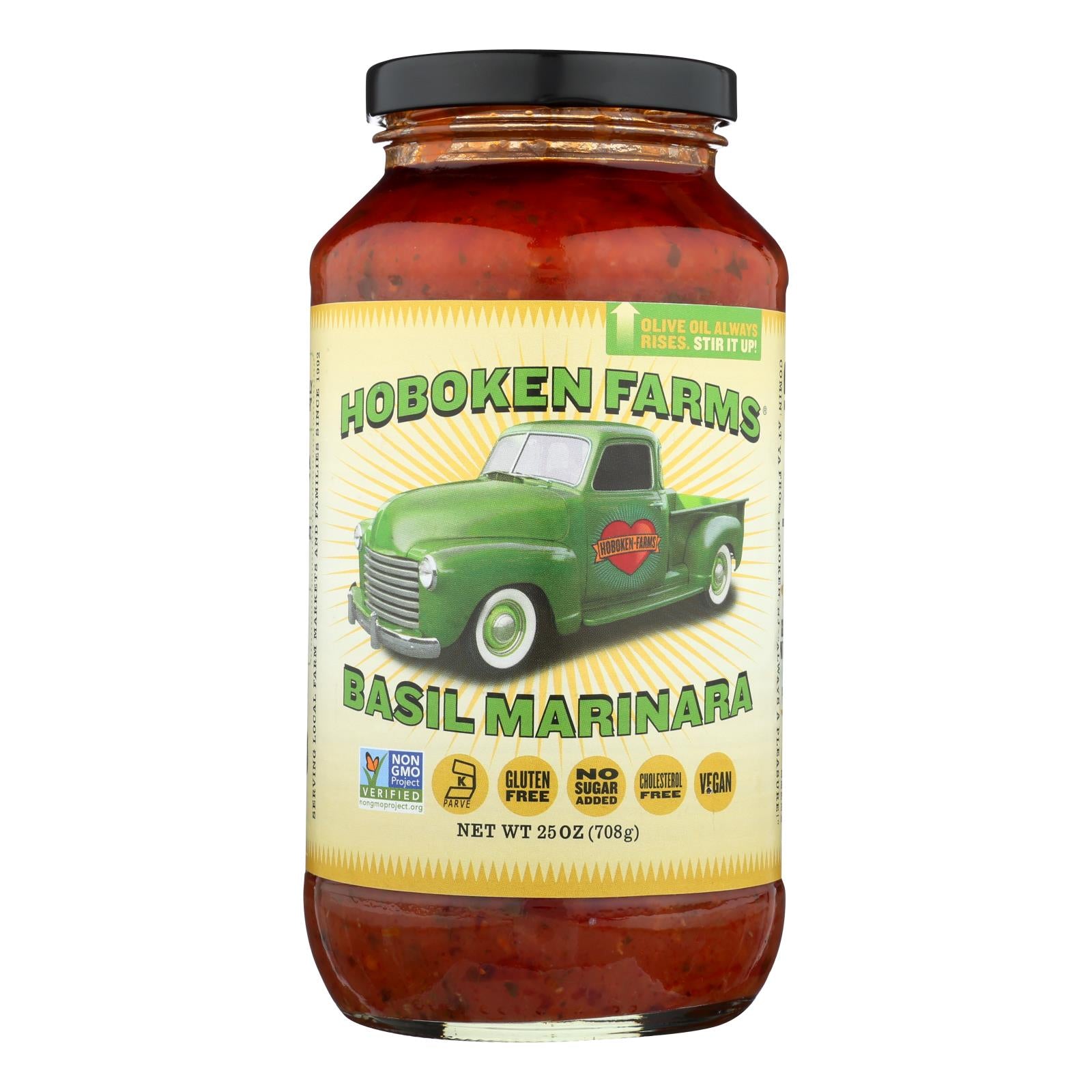 Hoboken Farms Tomato Basil - Case of 6 - 25 Ounce