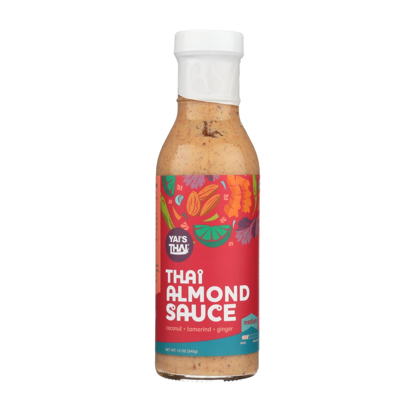 Yai's Thai Sauce - Thai Almond - Case of 6 - 12 Ounce