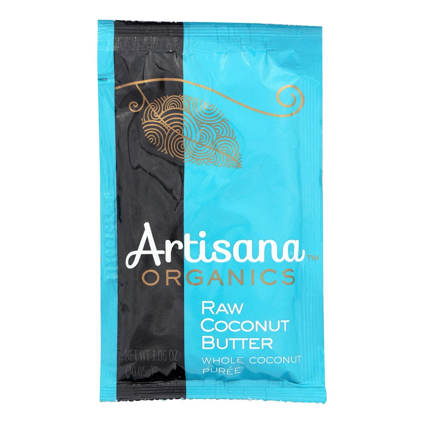 Artisana Organic Raw Coconut Butter - Squeeze Packs - 1.06 Ounce - Case of 10