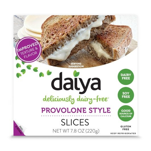 Daiya Provolone Style Plant Based Slices 8-7.8 Ounce, 7.8 Ounces - 8 Per Case