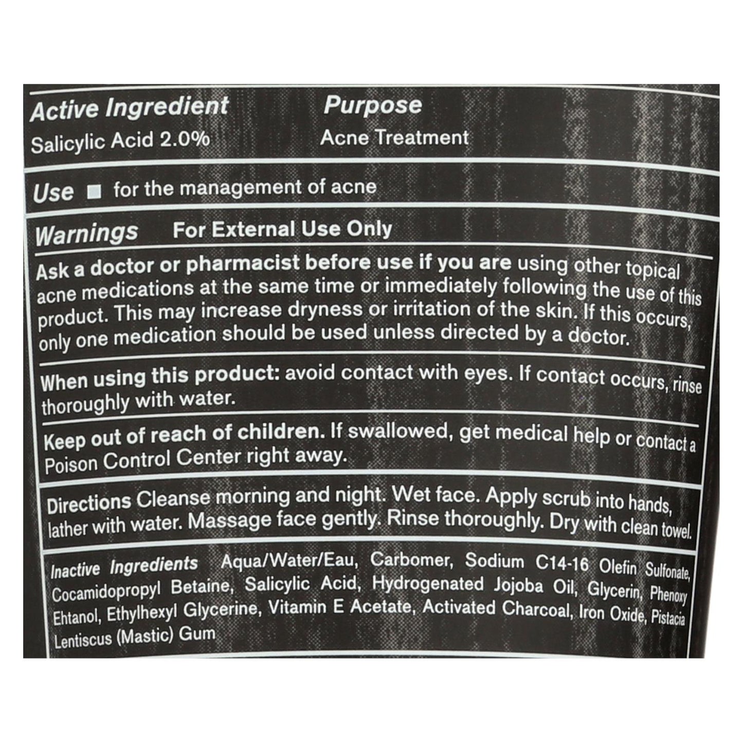 Every Man Jack Face Scrub - Skin Clearing - 4.2 Ounce