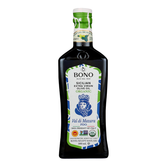 Bono - Evoo Organic Val Di Mazara - Case of 6 - 16.9 Fluid Ounce