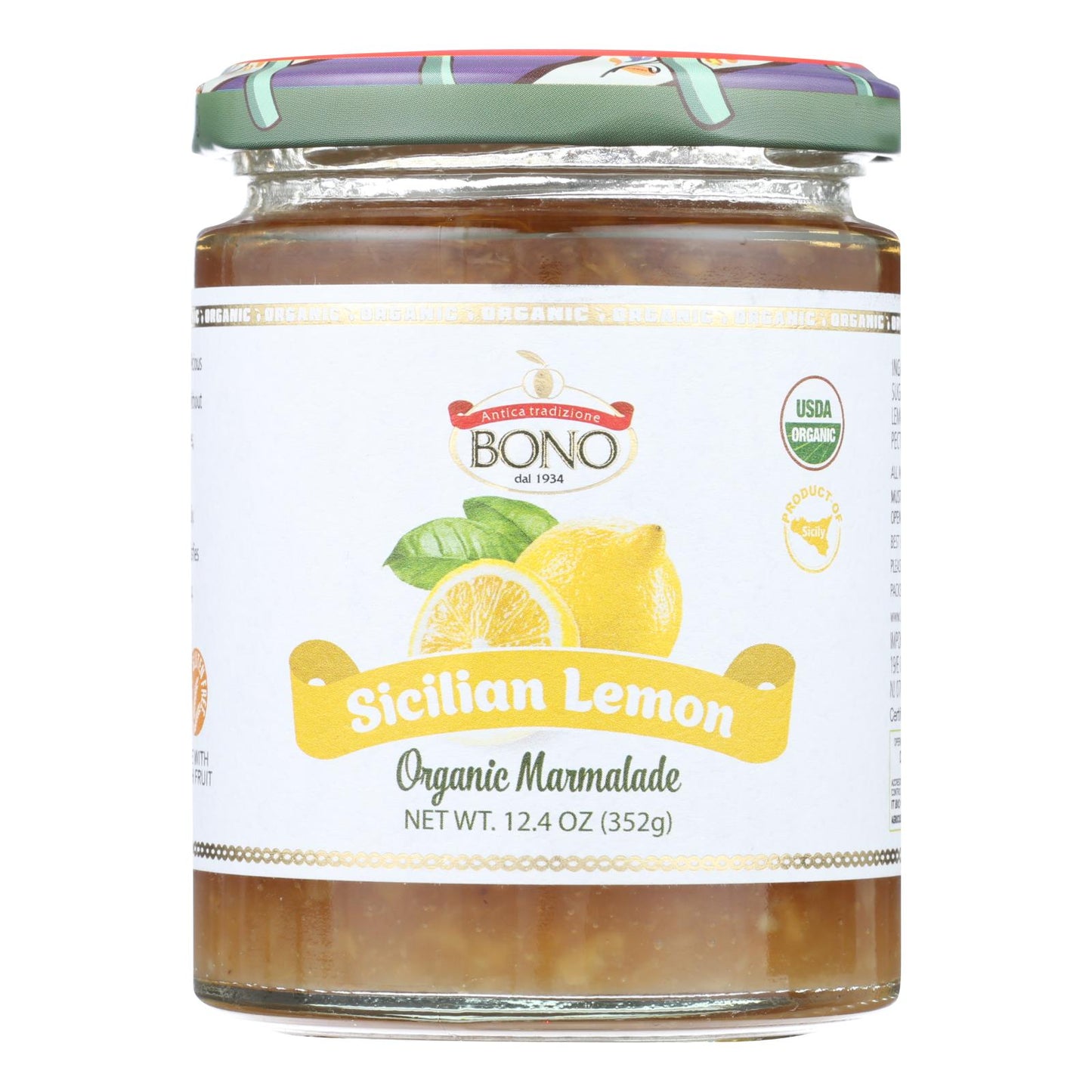 Bono - Marmalade Lemon Garlic - Case of 6 - 12.4 Ounce