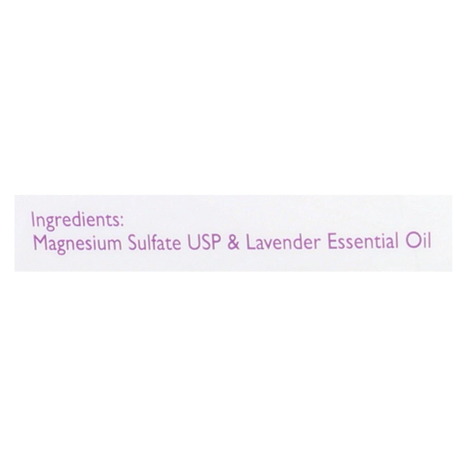 Ultra Epsom - Epson Salt Lavender - 1 Each - 5 LB