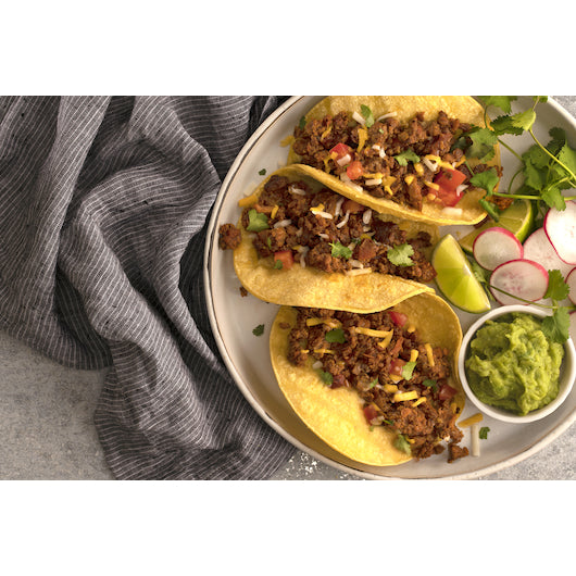 Hungry Planet Vegan Ground Beef Chub, 5 Pounds - 4 per case.