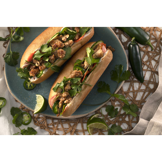 Hungry Planet Vegan Ground Pork Chub, 5 Pounds - 4 per case