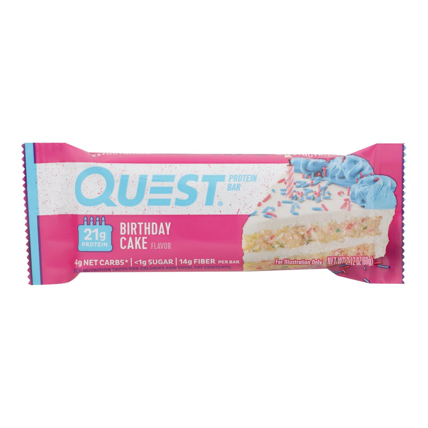 Quest Coated Protein Bar - Case of 12 - 2.12 Ounce