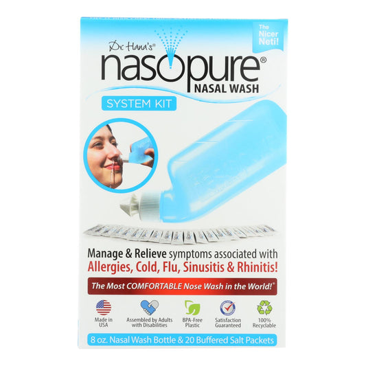 Dr. Hana's Nasopure Nasal Wash System Kit - 1 Each - 8 Ounce