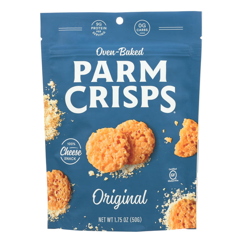 Kitchen Table Bakers Parm Crisps - Original Parmesan - Case of 12 - 1.75 Ounce.