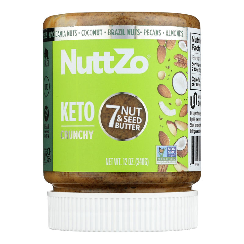 Nuttzo - Nut & Seed Butter Keto - Case of 6 - 12 Ounce