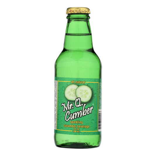 Mr. Q.Cumber Sparkling Beverage - Case of 24 - 7 Ounce