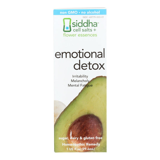 Siddha Flower Essences Emotional Detox - 1 fl Ounce