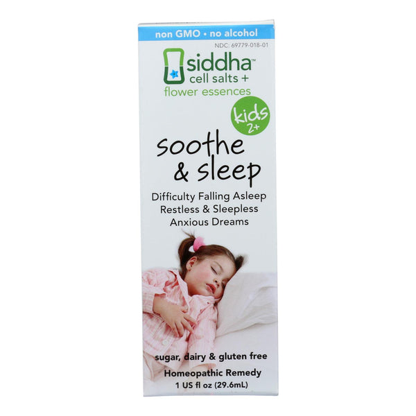 Siddha Flower Essences Soothe and Sleep - Kids - Age Two Plus - 1 fl Ounce