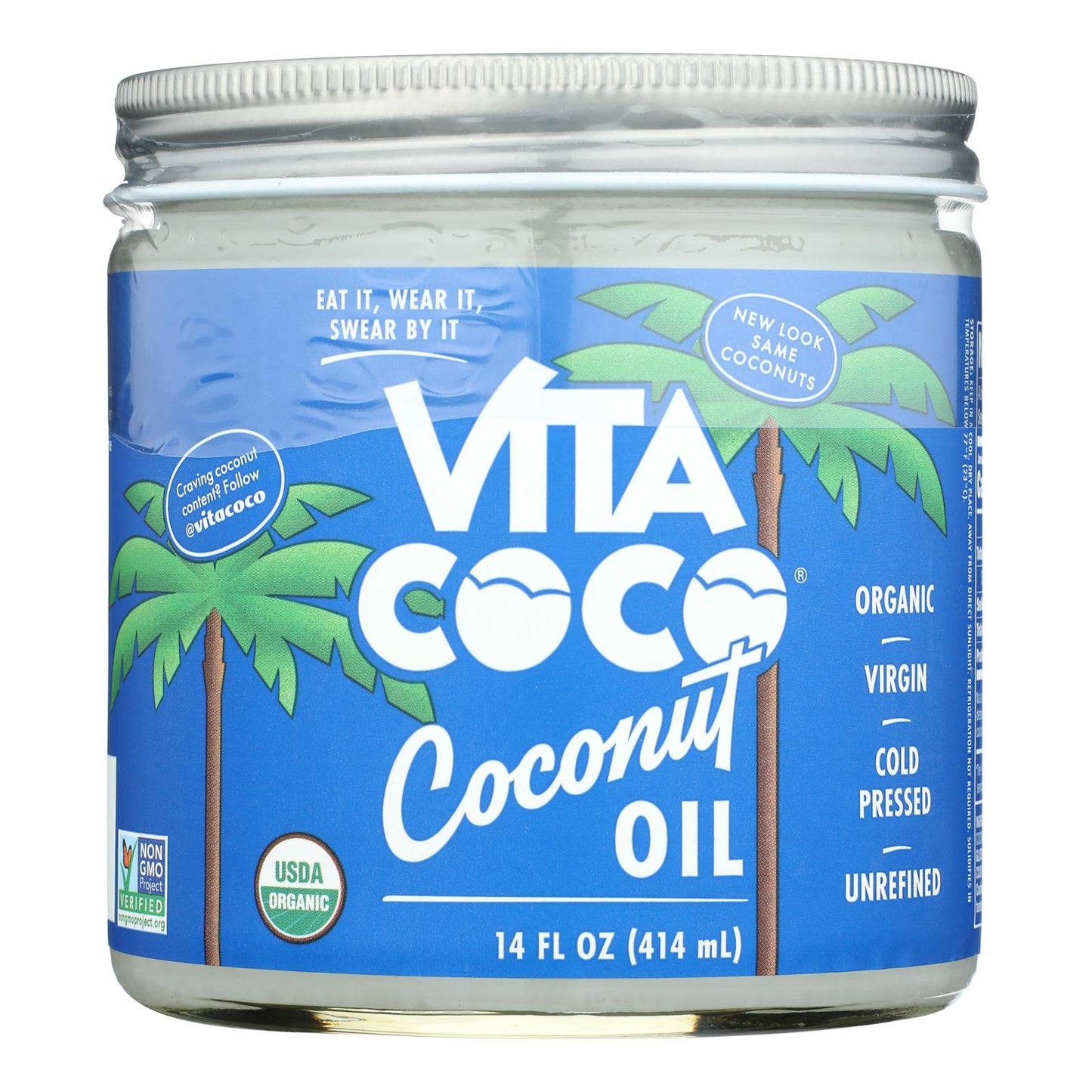 Vita Coco Coconut Oil - Case of 6 - 14 Fl Ounce.