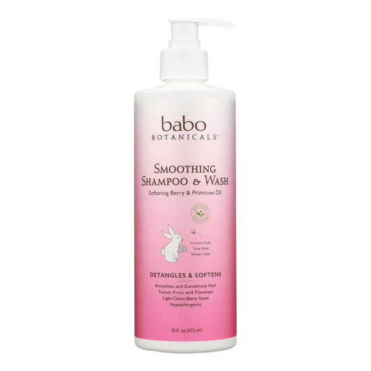 Babo Botanicals - Shampoo - Softening Berry and Primrose Oil - 1 Each - 16 fl Ounce.