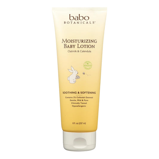 Babo Botanicals - Oatmilk Calendula Moisturizing Baby Lotion - 8 fl Ounce