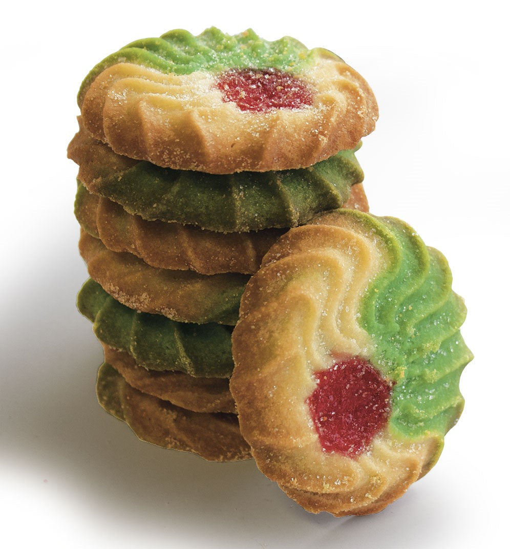 Cookies United Holiday Spritz Cookies 5 Pound Each - 1 Per Case.