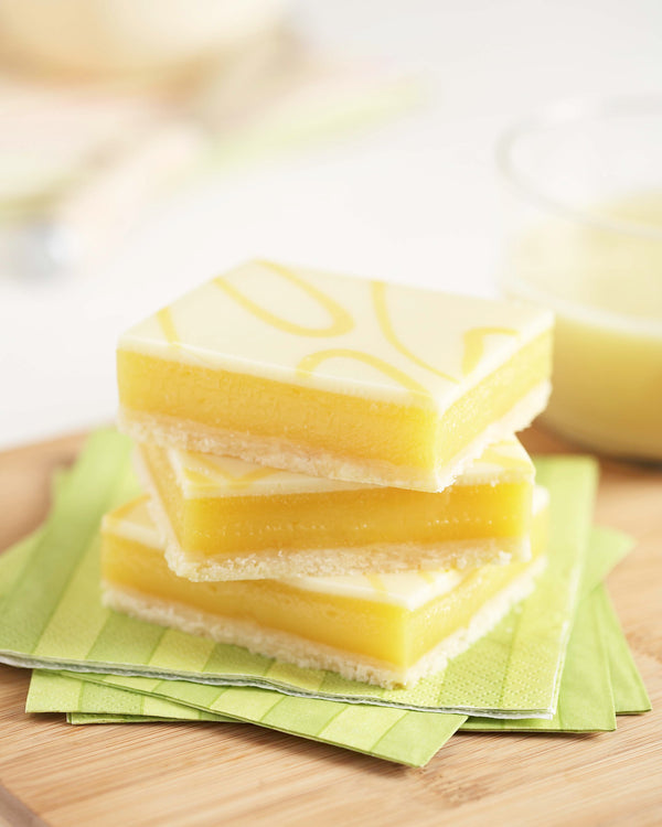 The Original Cakerie (2"x6") Lemonicious Lemon Bar Uncut 2 Each - 1 Per Case.