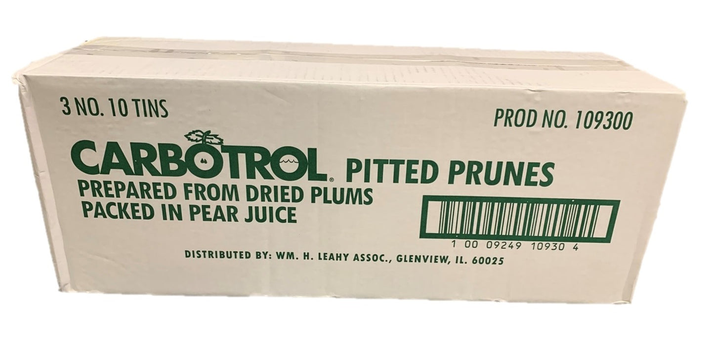 Pitted Prune Can 110 Ounce Size - 3 Per Case.