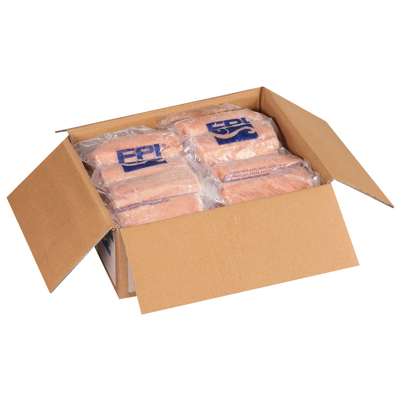 Iqf Chum Salmon Or Pink Salmon Loinsvacuum Packed Msc 10 Pound Each - 1 Per Case.