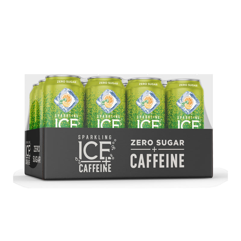 Sparkling Ice Caffeine Citrus Twist Naturally Flavored Sparkling Water With Antioxidants 16 Fluid Ounce - 12 Per Case.