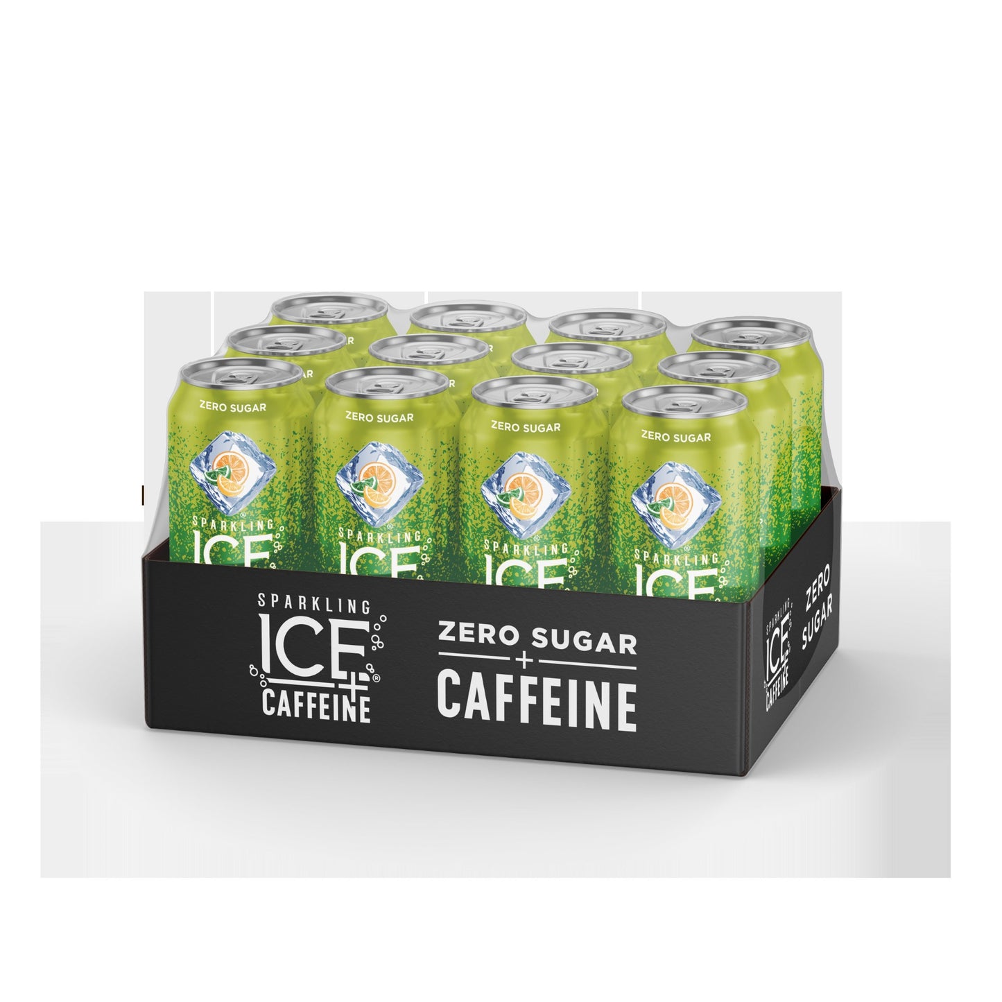 Sparkling Ice Caffeine Citrus Twist Naturally Flavored Sparkling Water With Antioxidants 16 Fluid Ounce - 12 Per Case.