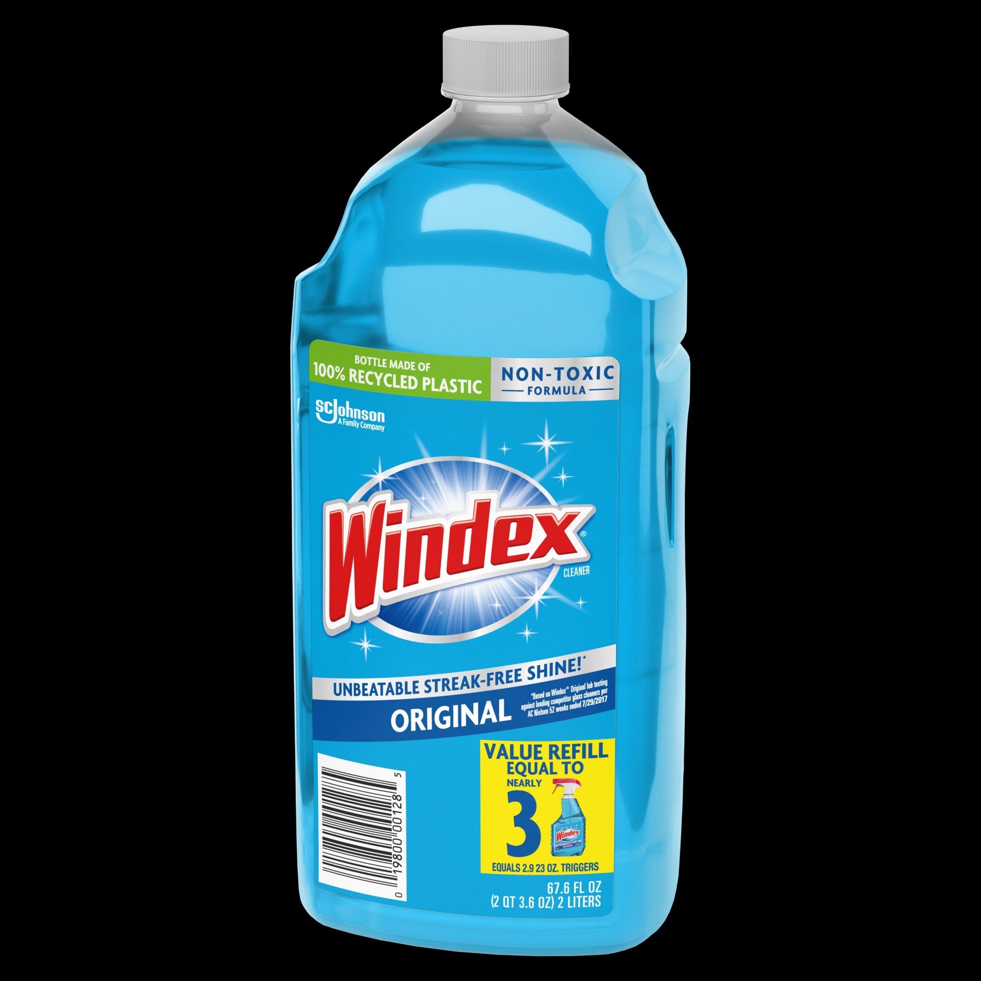 Windex Blend Refill Two 67.6 Fluid Ounce - 6 Per Case.