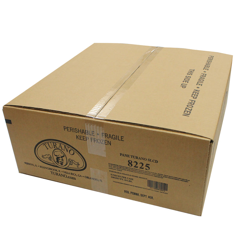 Pane Turano Sliced 32 Ounce Size - 8 Per Case.