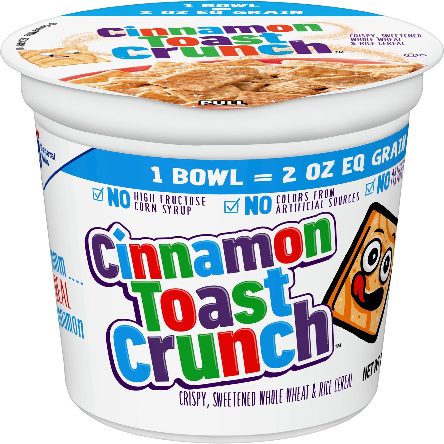 Cinnamon Toast Crunch™ Cereal Single Servecup 2 Ounce Size - 60 Per Case.