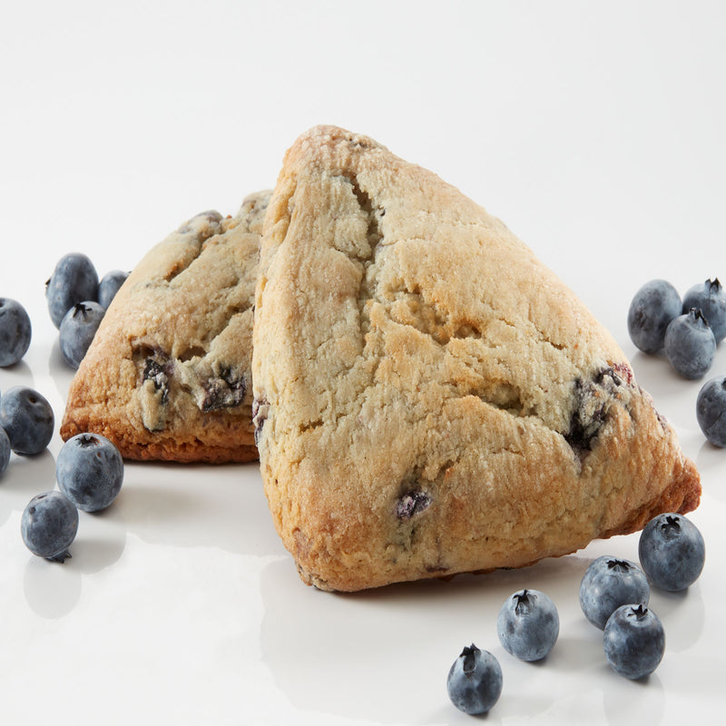 Pillsbury™ Place & Bake™ Frozen Scone Dough Blueberry 45 Ounce Size - 8 Per Case.