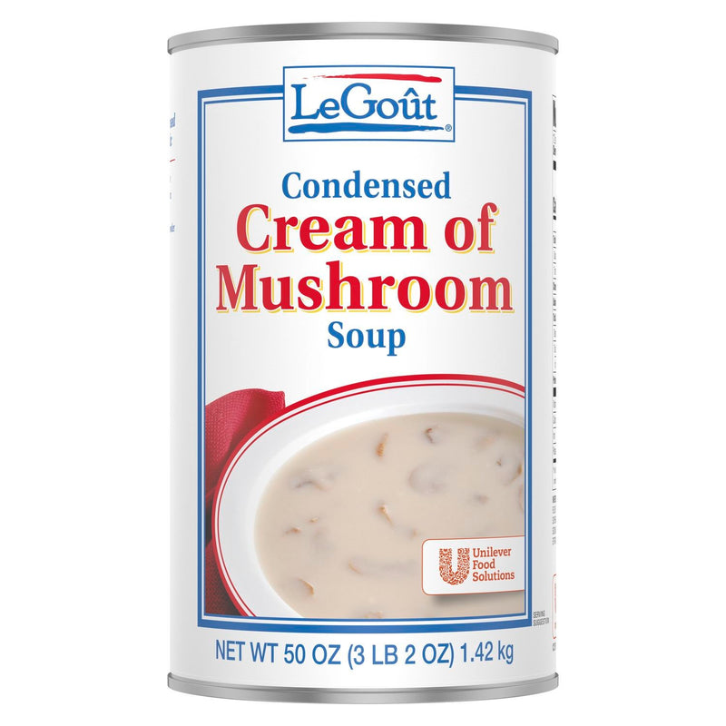 Legout Soups Cream Of Mushroom 50 Ounce Size - 12 Per Case.