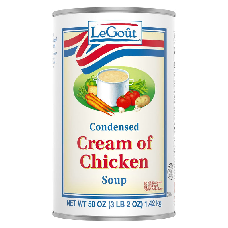 Legout Soups Cream Of Chicken 50 Ounce Size - 12 Per Case.