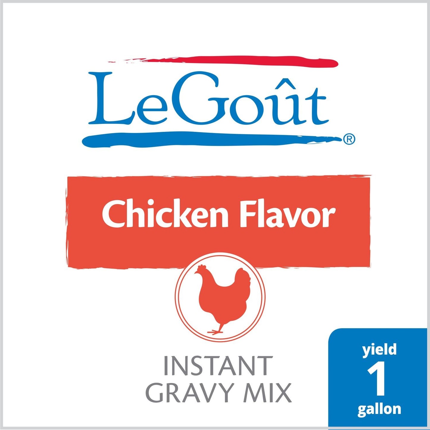 Legout Sauces Gravies Chicken Flavor Instantgravy Mix 1 Pound Each - 8 Per Case.