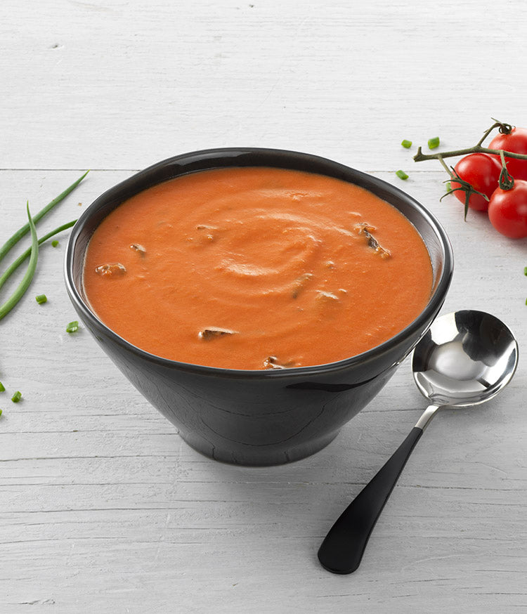 Tomato Bisque Frozen Soup 4 Pound Each - 4 Per Case.