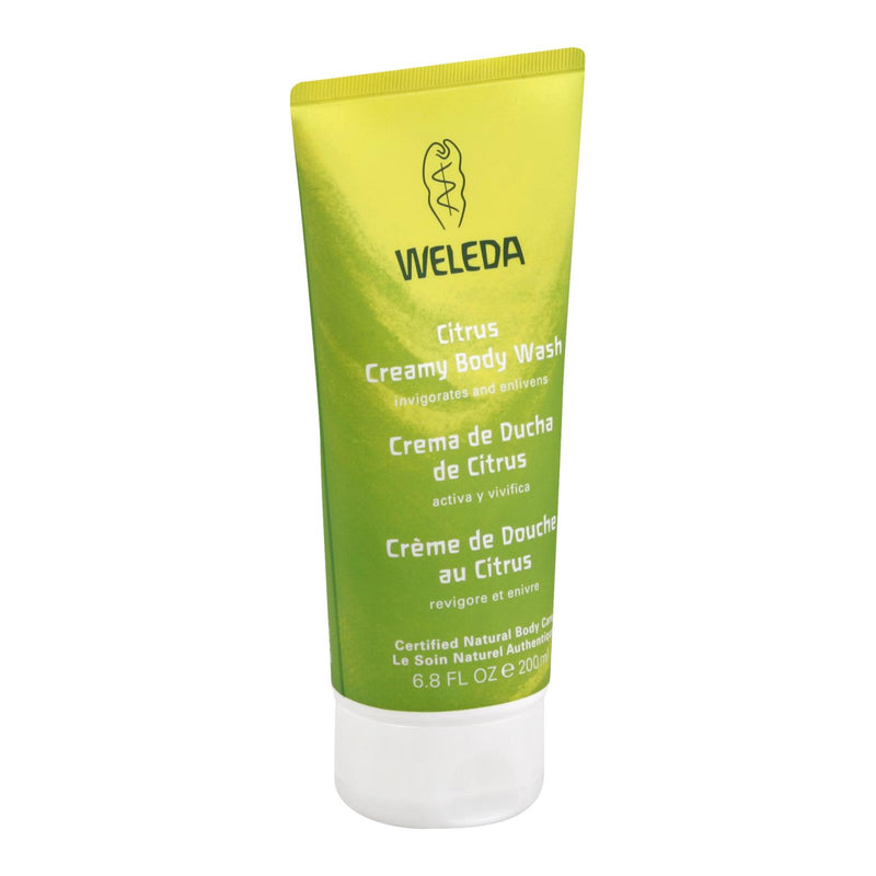 Weleda Creamy Body Wash Citrus - 7.2 fl Ounce