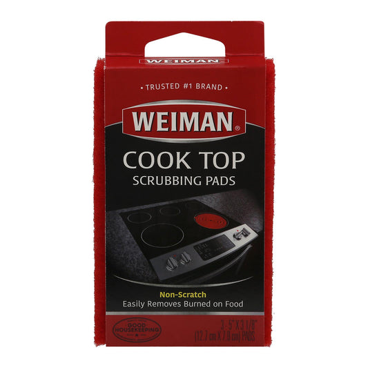 Weiman Pads - Cooktop Scrubbing - Case of 6 - 3 count