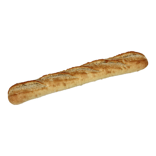 Bread French Large 5" Baguette Parbaked Frozen Bulk Bag 17.14 Ounce Size - 14 Per Case.