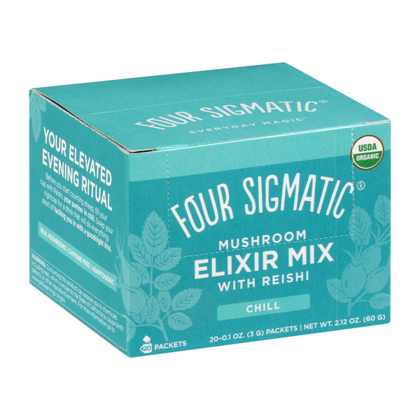 Four Sigmatic - Mushroom Elixir - Organic Reishi Mushroom - 20 Count